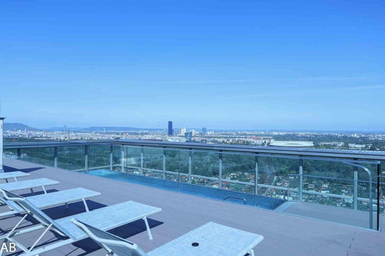 Superior Apartment & Rooftop Pool Viena Exterior foto