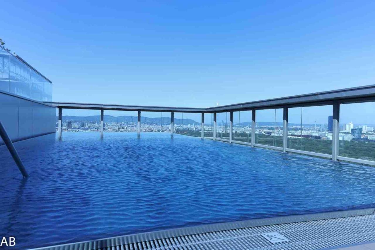 Superior Apartment & Rooftop Pool Viena Exterior foto