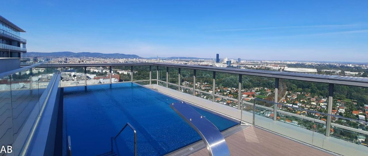 Superior Apartment & Rooftop Pool Viena Exterior foto